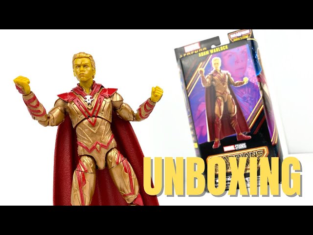 Vídeo relacionado con Universo Marvel Hasbro - Marvel Legends Series - Adam Warlock - Figura de Guardianes de la Galaxia Vol. 3 de 15 cm