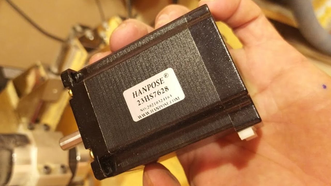 Watch Now Motor de Passo Nema 23 #recebidos #cnc #banggood Motor de Passo Nema 23 #recebidos #cnc #banggood