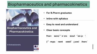 Suggested books for biopharmaceutics and pharmacokinetics