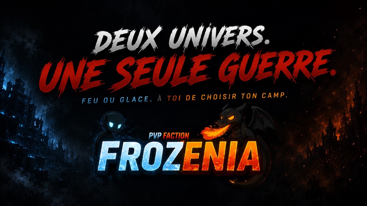 Aperçu vidéo de Frozenia | PvP Faction Moddé | Feu & Glace