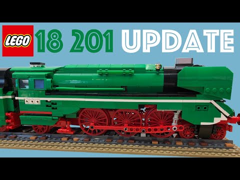 Bricked4You Lego 18201 Dampflok MOC Update Nr. 3