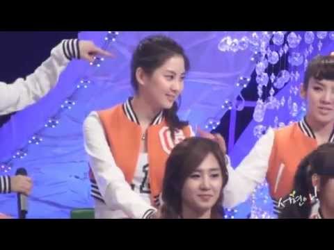 [Fancam] 100313 Seohyun SNSD - Sunny kiss Seohyun ___@recoding story show