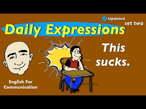 Daily Expressions - Set 2 | English for Communication - ESL | Speak English Now