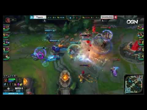 ROX vs SSG Highlights Game 1 LCK SUMMER 2017 ROX Tigers vs SamSung W1D4