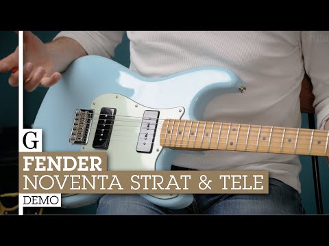 Fender Noventa Stratocaster Surf Green - immaculate image 21