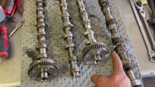 2.0t Audi VW intake camshaft fault codes issues bent valves p0016 p0011 etc.