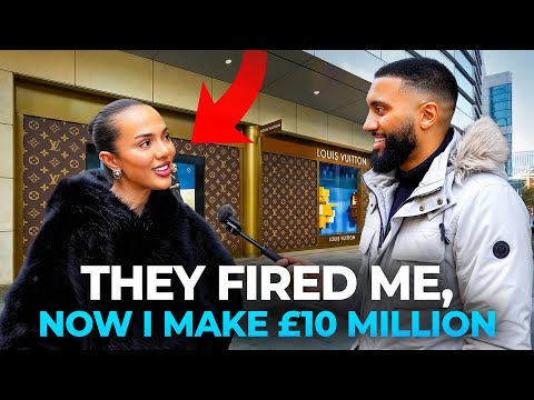 Asking Millionaires How They Got Rich? | Manchester, UK