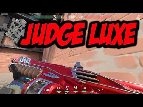 Valorant - Judge Luxe Skin Gameplay