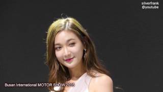 2016 부산모터쇼 기아K5  부스 레이싱모델 문가경