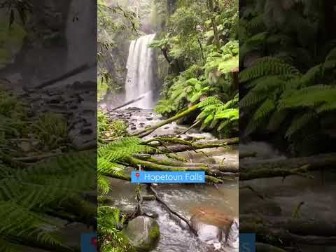 Melhores lugares para visitar em Victoria 🇦🇺 Parte 3 - Hopetoun Falls 💦 #melbourne #australia #travel