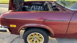 HOA25_8072 1976 Chevrolet Cosworth Vega Cold Start & Idle
