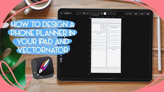 HOW TO DESIGN A PHONE PLANNER 🤳🏼 IN YOUR IPAD FOR FREE!!! | FREEBIE INSIDE