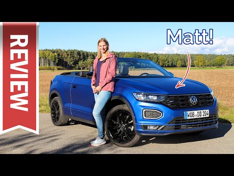 ERSTER VW mit Mattlackierung: T-Roc Cabriolet Edition Blue: Bester T-Roc kurz vor dem Facelift?