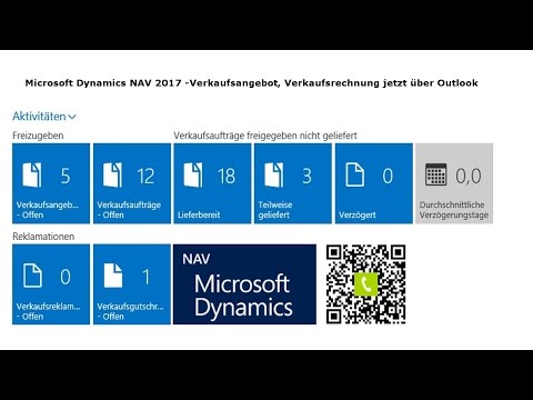 Office 365 mit Outlook in Verbindung von Microsoft Dynamics NAV 2017 Navision