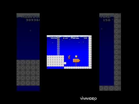 MWR:Mario takes the checkpoint of XXX Starland by @pbgames970. #shorts #mario #checkpoint #1life