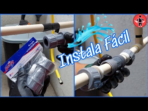 Como reparar o unir tuberías con un acople de Compresión, Realmente funciona?