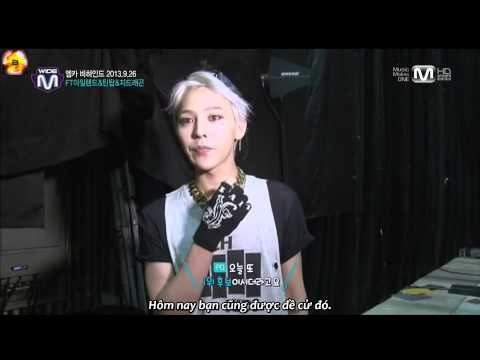 [VietnamBIGBANG][Vietsub] GD on Mnet Wide News - MCountDown BTS (031013)