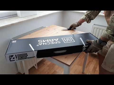 Specna Arms SA V-21, unboxing repliki air soft gun, AR-15 wire cutter, M4, M16, G&P, ASG, airsoft