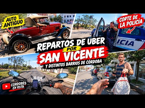 🚨 REPARTOS DE UBER POR SAN VICENTE, JOSÉ IGNACIO DÍAZ Y TODA CÓRDOBA 🏍️