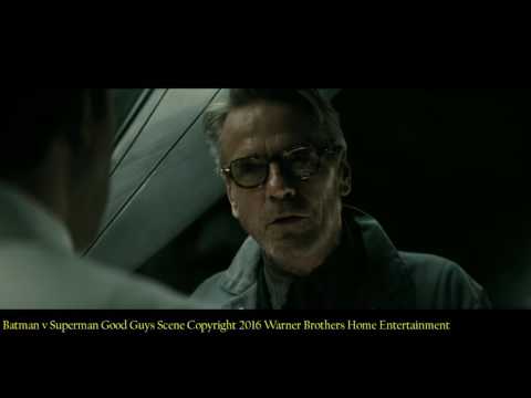 Batman Vs. Superman Ultimate Edition Good Guys Scene