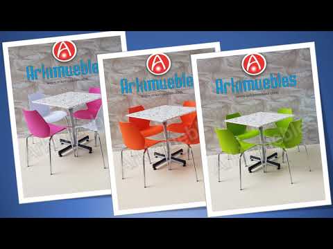 Sillas Para Restaurante. Mesas Y Sillas Arkimuebles - S/ 520,00 en