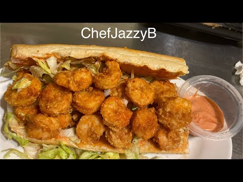 How to make shrimp PoBoy With Sauce