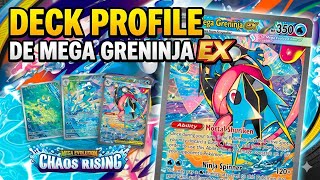 DECK PROFILE DE MEGA GRENINJA EX ¡NOS ADELANTAMOS AL FORMATO DE CHAOS RISING!