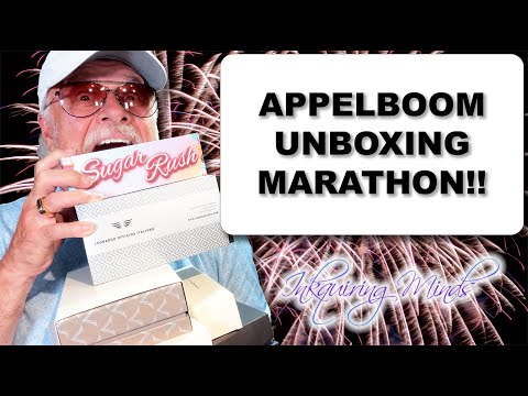 Ultimate Fountain Pen Unboxing Marathon: 12 Stunning Appelboom Pens Revealed!