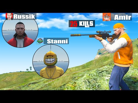 der GRÖßTE KAMPF von Youtubern - GTA 5 Battle Royale