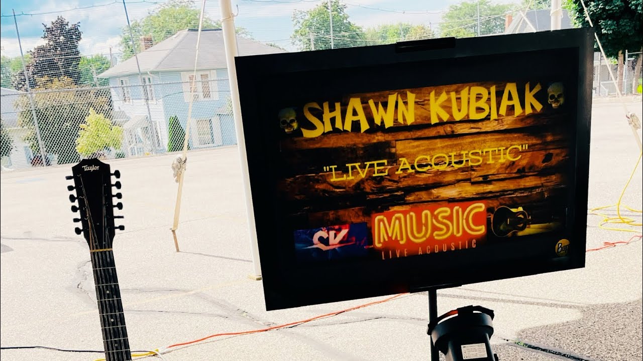Promotional video thumbnail 1 for Shawn Kubiak  'Live Acoustic'