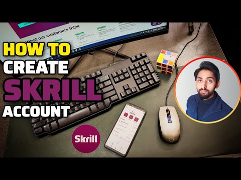 HOW TO CREATE SKRILL ACCOUNT AND DEPOSIT MONEY IN SKRILL in 2024 | HINDI/URDU