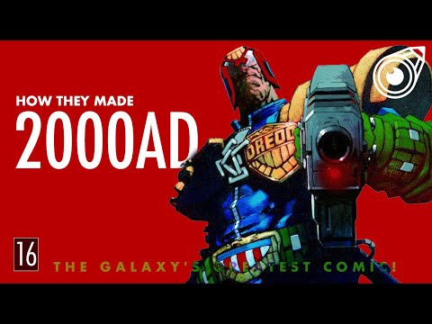 The Art of Future Storytelling of 2000 AD Magazine | Heroes, Villains, and Artists