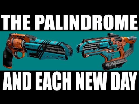 The Palindrome And Each New Day ( GREAT Reward At The End)