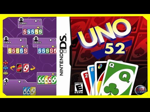 Uno 52 Gameplay (Nintendo DS)
