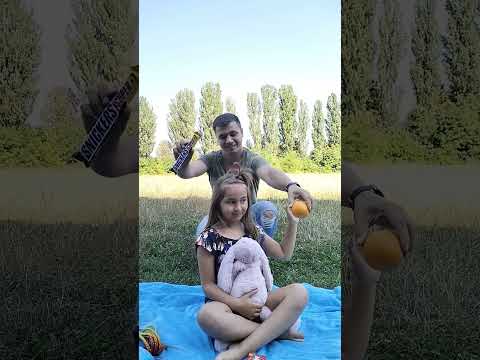 snickers or orange❓ #tiktok #funnyvideo #trending #family #tiktokvideo