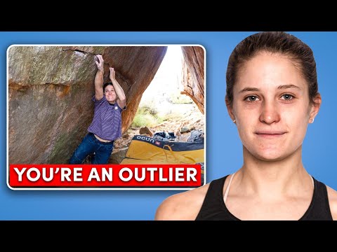 Wie stark sind die Finger dieses V14-Kletterers? (ft. Allison Vest & Tom Randall)