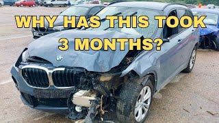 Peut-on réparer cette BMW X1 de 2020, très bon marché et détruite, provenant de Copart ?