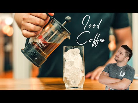 ICED COFFEE - MAKE COLD COFFEE AT HOME