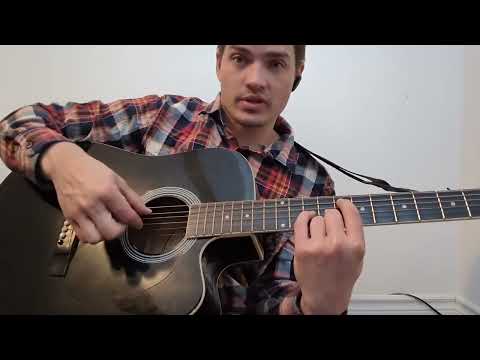 How to Play 2WORLDS -  Demo Version by Madge x VALORANT on guitar (EASY)