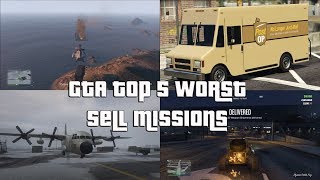 GTA Online Top 5 Worst Sell Missions