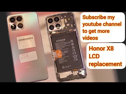 Honor X8, TFY-LX1, How to disassembly, LCD replacement| Huawei honor x8 LCD replacement
