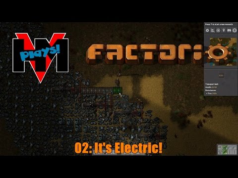 HMV Plays Factorio - 02: It's Electric