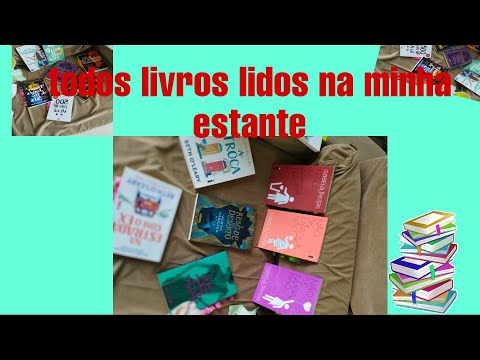 todos livros lidos  da minha estante