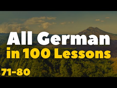 All German in 100 Lessons! 🇩🇪 | Essential German Words & Phrases for Beginners | Lessons 71-80