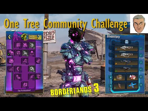 Borderlands 3 Community One Skill Tree Challenge - Zane Purple (The Professional).  18:02 or 18:14.