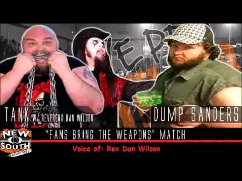 Rev Dan Wilson for Tank promo   Fans Bring The Weapons