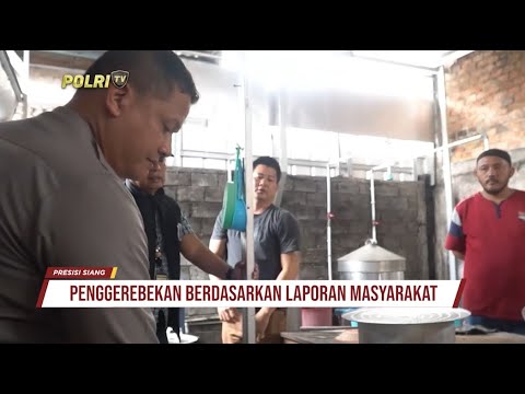 PENINDAKAN PRODUKSI MINUMAN KERAS DI KOTA PRABUMULIH