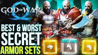 God of War Ragnarok - 13 Of The Best EARLY &amp; END GAME Armors You Don&#39;t Want To Miss!