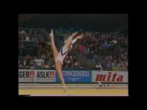 Brandy Johnson 🇺🇸 FX EF 9.375 1990 World Cup