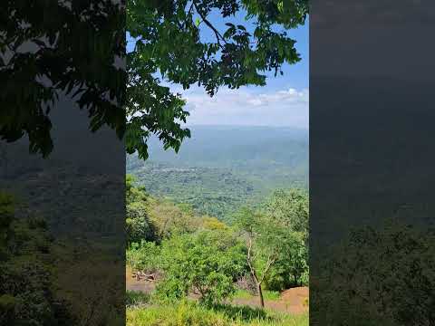vista panorámica hacia el norte de morazán el pueblo de San simon